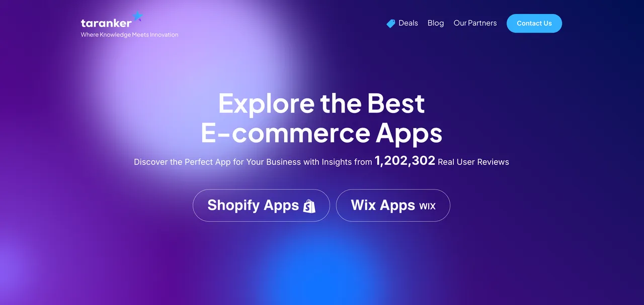 Use Taranker to find every solution to your problem for your e-commerce business